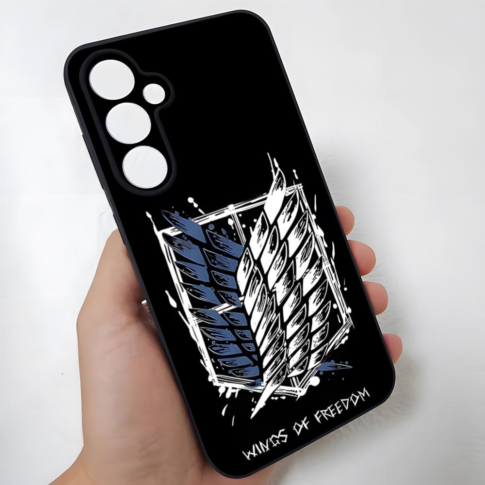 

Attack On Titan Phone Case For Samsung S26 Ultra S25 Edge Ultra S23 S22 S21 S20 Ultra Plus S24 Fe Glass Cover Galaxy S26 Ultra