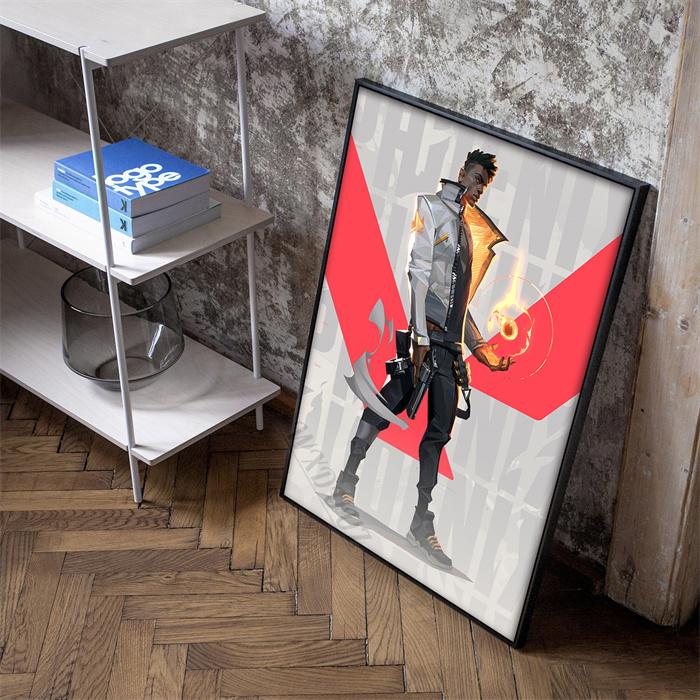 Classic Video Game Valorant Anime Characters Pictures For Living Room Art Home Wall Decor Canvas Painting Print Posters Gift