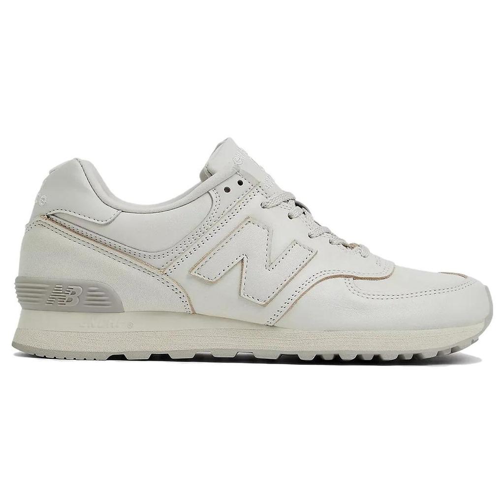 New Balance 576 Made in England Contemporary Luxe Men Sneakers Cream Light-Grey Moonbeam OU576OW