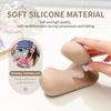Silikon Reise-Make-up-Pinselhalter mit verbessertem magnetischem Verschluss gegen Herausfallen, Make-up-Organizer-Tasche, Weiche, elegante Make-up-Organisationswerkzeuge für Reisen