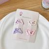 Y2K Dopamine Color Pentagram Small Hair Clip for Women & Kids - Cute Bangs & Side Hair Accessory
