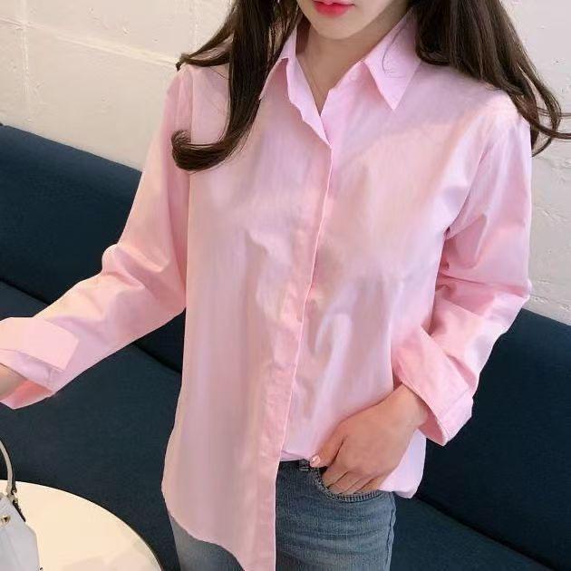 Women's High-End Loose Long Sleeve Shirt: Whitening Spring/Autumn Design, Professional and Elegant Temperament