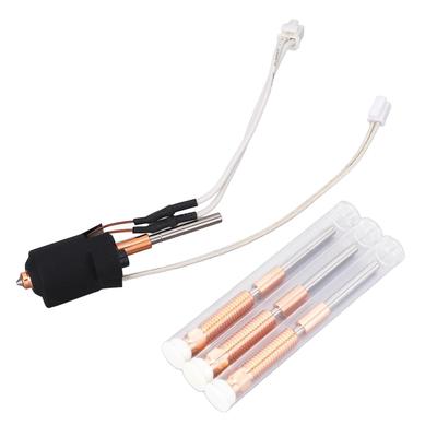 Ceramic Heating Hotend Kit 0.4mm 0.6mm 0.8mm Integrated Nozzle and Heatbreak for Ender 3 V3 Plus 3D Printer