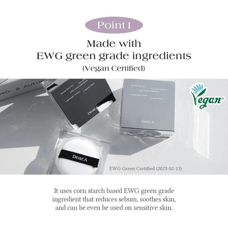 Dear.A Face Blur Finishing Puder
