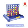 Classic 4 In A Line Strategy Board Game Portable Table Game Educational Puzzle Toy for Kids Thinking Training Family Interaction