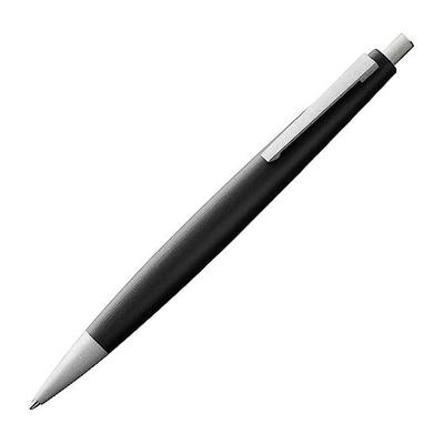 LAMY 2000 Schwarzer Kugelschreiber, Langlebiger Polycarbonat-Körper, Elegantes Design, Optimale Balance, Großraum-Mine, Mittlere Spitze (M), Schwarz LAMY M 16