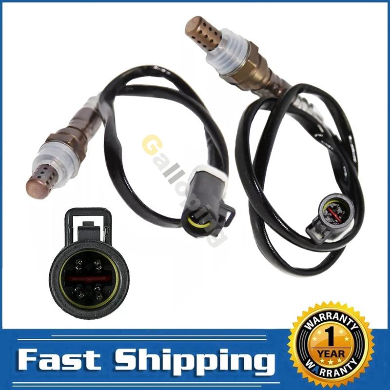 

2x O2 Oxygen Sensor 1 2 for 2006 2007 2008 2009 Mercury Milan Ford Fusion 2.3L 2009 2010 Mazda Tribute 2.5L Upstream Downstream