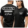 ASKARI Fight Wear T-Shirt Men MMA Boxing Training Tee Streetwear Gothic Print Sportswear Short Sleeve Gym Workout Top Unisex