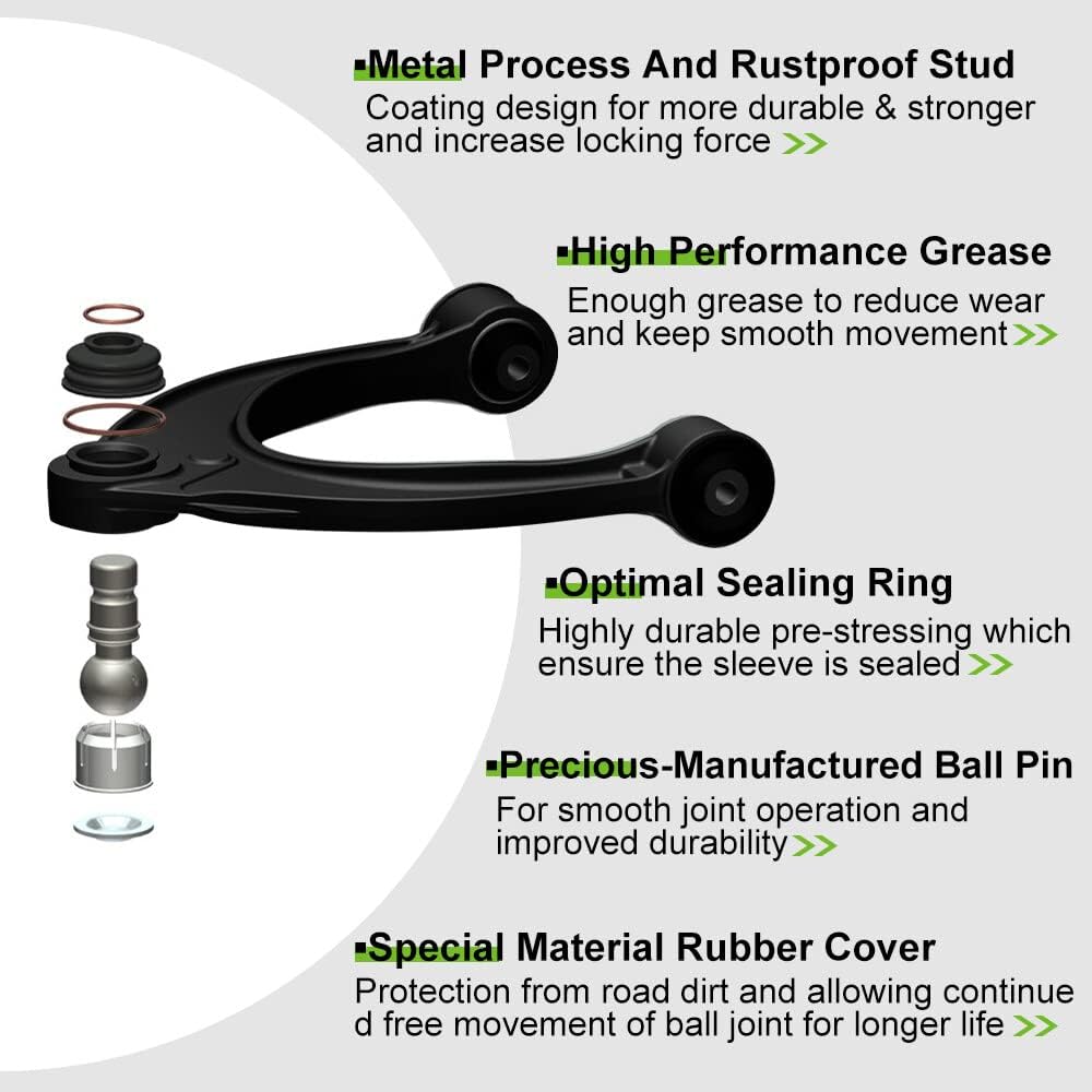 SCITOO 2pcs Steering Rack Boot for Ford Explorer Taurus for Chevy for Malibu Equinox for Toyota Camry Corolla for 4Runner Matrix for Honda CR-V for