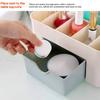 Drawer Design Plastic Desktop Jewelry Makeup Brush Lipstick Storage Container Cosmetic Organizer Box