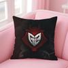 CSGO team logo meme Spirit Falcon Cushion Cover Pillow Case Soft Friendly Fabric  Concealed Zipper