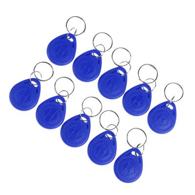 10Pcs Tk4100 Chaveiros 125Khz Rfid Proximidade Id Cartão Token Tags Chave Fobs Nfc