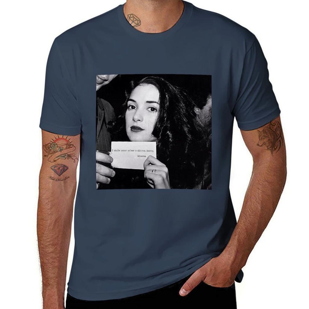 Winona Stole My Tshirt T Shirts Designer Cotton Tshirt 100 Tshirt