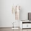 Space-Saving Floor-Standing Clothes and Hat Rack for Bedroom 