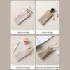 Automatic Closed Sunglasses Organizer Pouch PU Leather Eyeglasses Bag  Eyewear Accessories