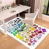 Custom personalization nanimate Insanity Print Area Rug - Soft, Washable Non-Slip Indoor Mat,Living Room,Home&Office Decorative Rug