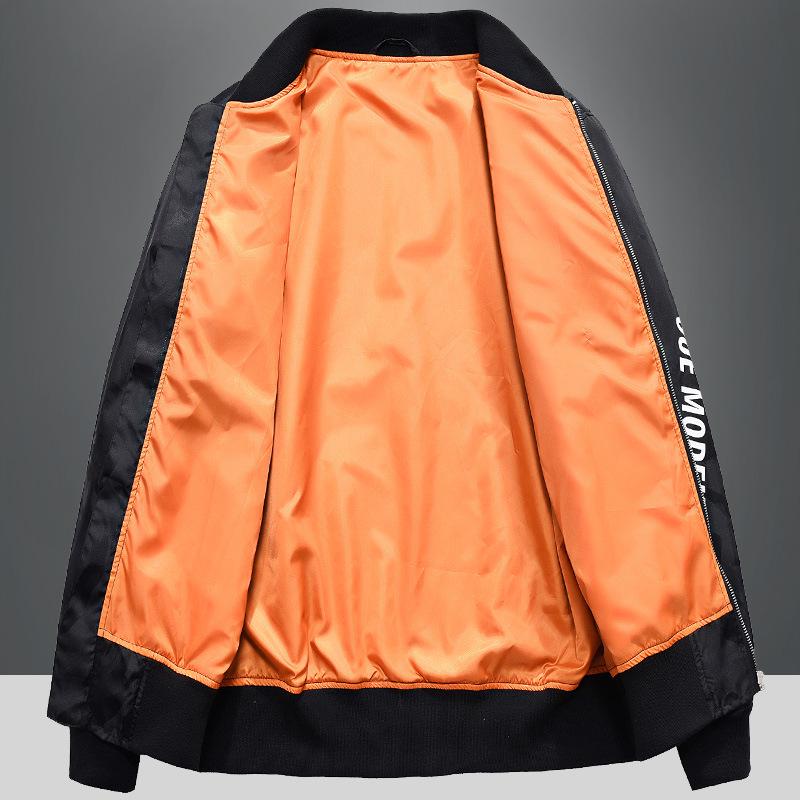 Jacket Men's Autumn and Winter Large Size Jacket Hooded Youth Korean Casual Fashion Jacket
