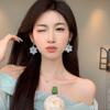 White Flower Earrings For Women, Niche Design High-End Earrings, Fresh Temperament Versatile Earrings