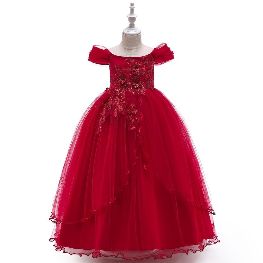 Girls Princess Gown Performance