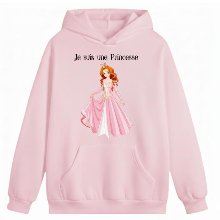 Jogging enfant - Princess - Fille - Rose - Manches longues - Multisport
