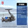 Interchangeable Hand Fishing Reel - Durable Long Cast with Metal Core and Plastic Shell for Sea Fishing