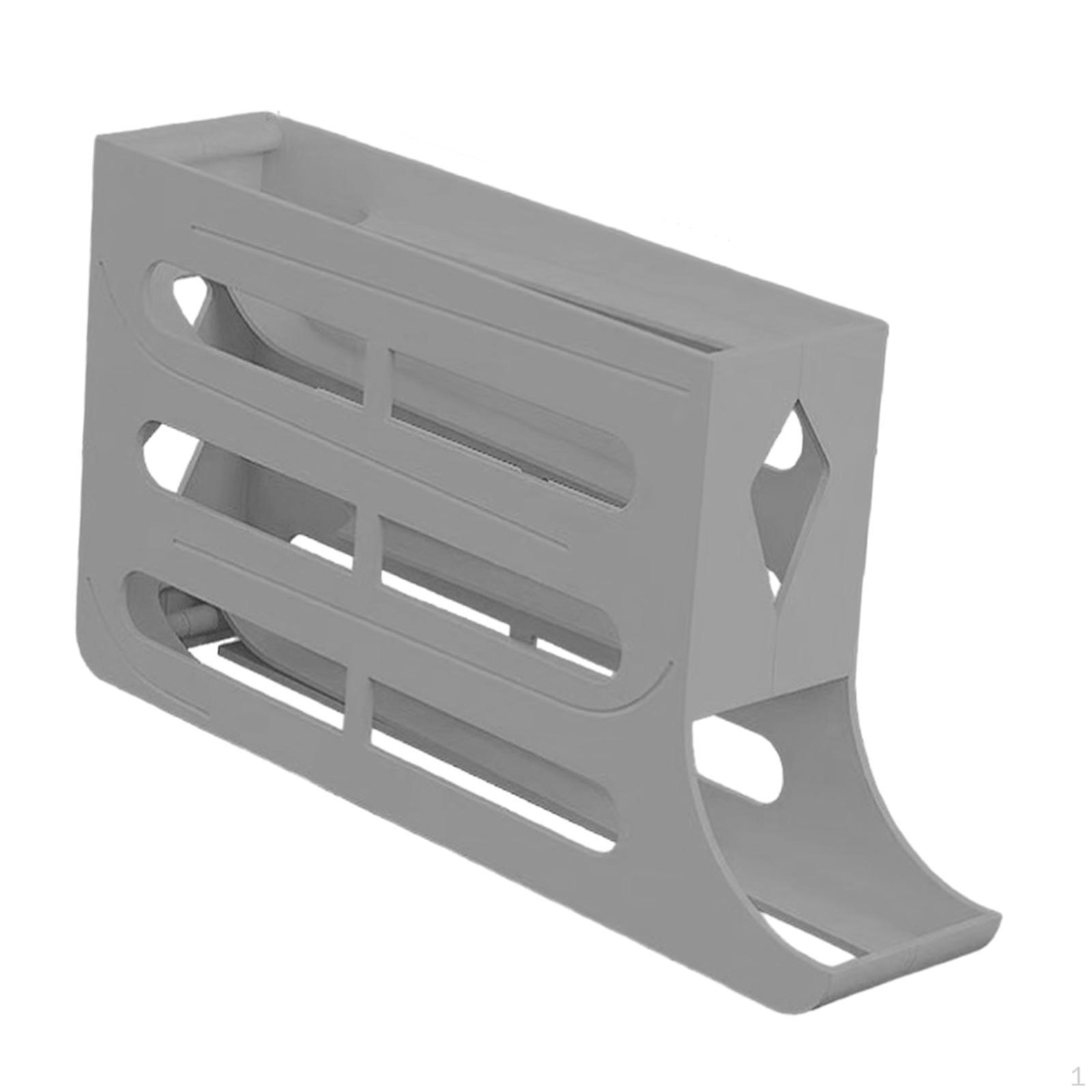 

Диспенсер для яєць з автоматичним рухом Контейнер для зберігання Холодильник Органайзери Коробка для сірий колір