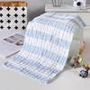 6-Layer Cotton Gauze Baby Towel & Bib Combo