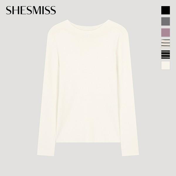 Elle S miSS Col Bateau Tricot Côtelé SSkpoo32080