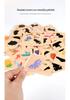 Montessori Animal Shape Matching Puzzle for Ages 3-6: Educational Toy for Early Childhood Development