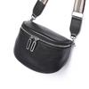 Summer Solid Color Small Fashion Genuine Leather Crossbody Bags for Women Designer Ladies Saddle Bags Shoulder Messenger Bag Sac a Main