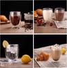 6X Thermal Glasses for Coffee, Latte, Drinks 450ml Certified
