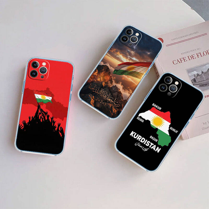 RT12 Kurdistan Flag Case for Motorola E7 G6 G7 G8 G9 Plus Power Play G10 G20 G04 E30 E40 E22 E20 E13 E15 G22 G23 G05 G75 G35 G55