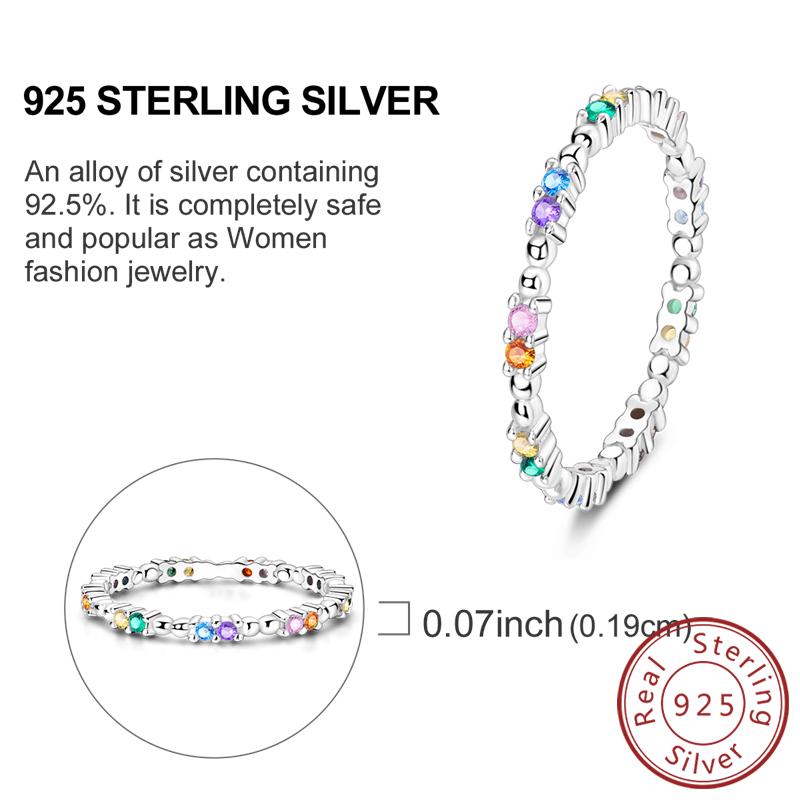 New 925 Silver Rings Firefly Hollow Rose Infinite Love Simple Ring for Women Wedding Engagement Party Jewelry Gift