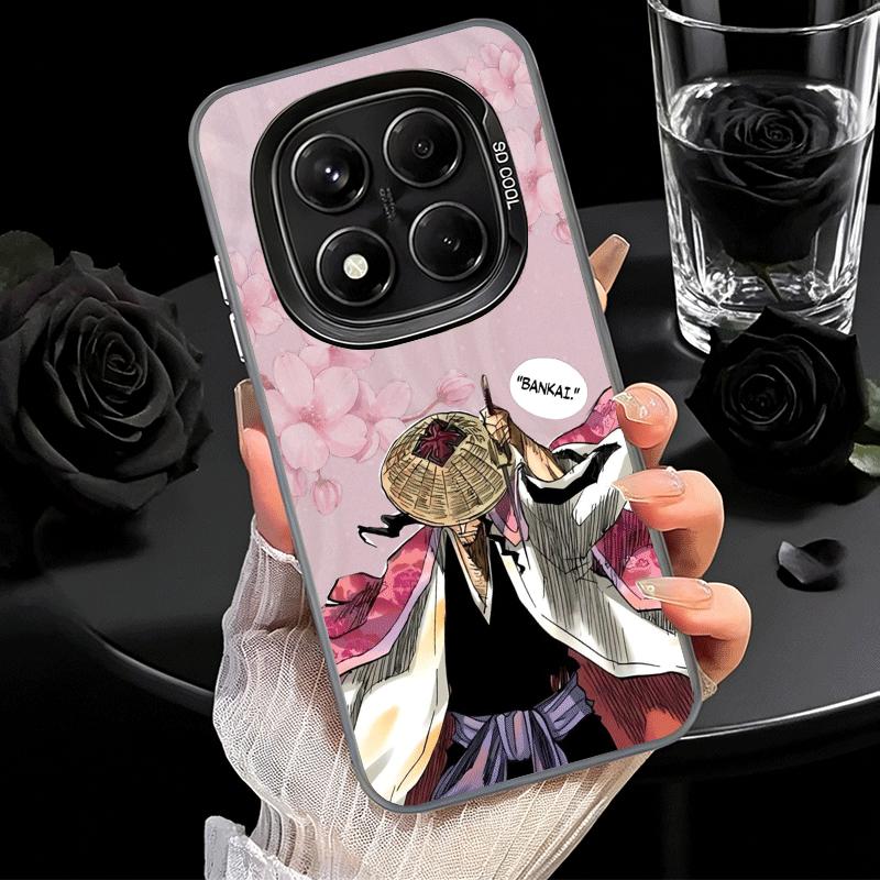 

Чехол для телефона Bleach Kyoraku Shunsui Ударопрочный для Xiaomi Redmi Note 15 14 13 12 Pro Plus 11 11S 11T 5G Чехол Противоударный Fundas Redmi Note 15 Pro 4G