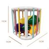 Baby Shape Sorter Toy Sensory Bin Educational Montessori Toys Color Recognition Preschool