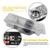 LED Car Door Welcome Light Decoration Light Car Badge logo For BMW M 1 2 3 4 5 6 7 Series X1 X4 X3 X5 M3 M4 M2 X7 M5 F30 E90 E70