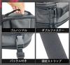 Socpuro Motorcycle Seat with Rain Small Touring Adjustable Capacity Up To Shell Seat Nylon PU Tail Compact Motorcycle Bag with Fixed and Durable Bag,