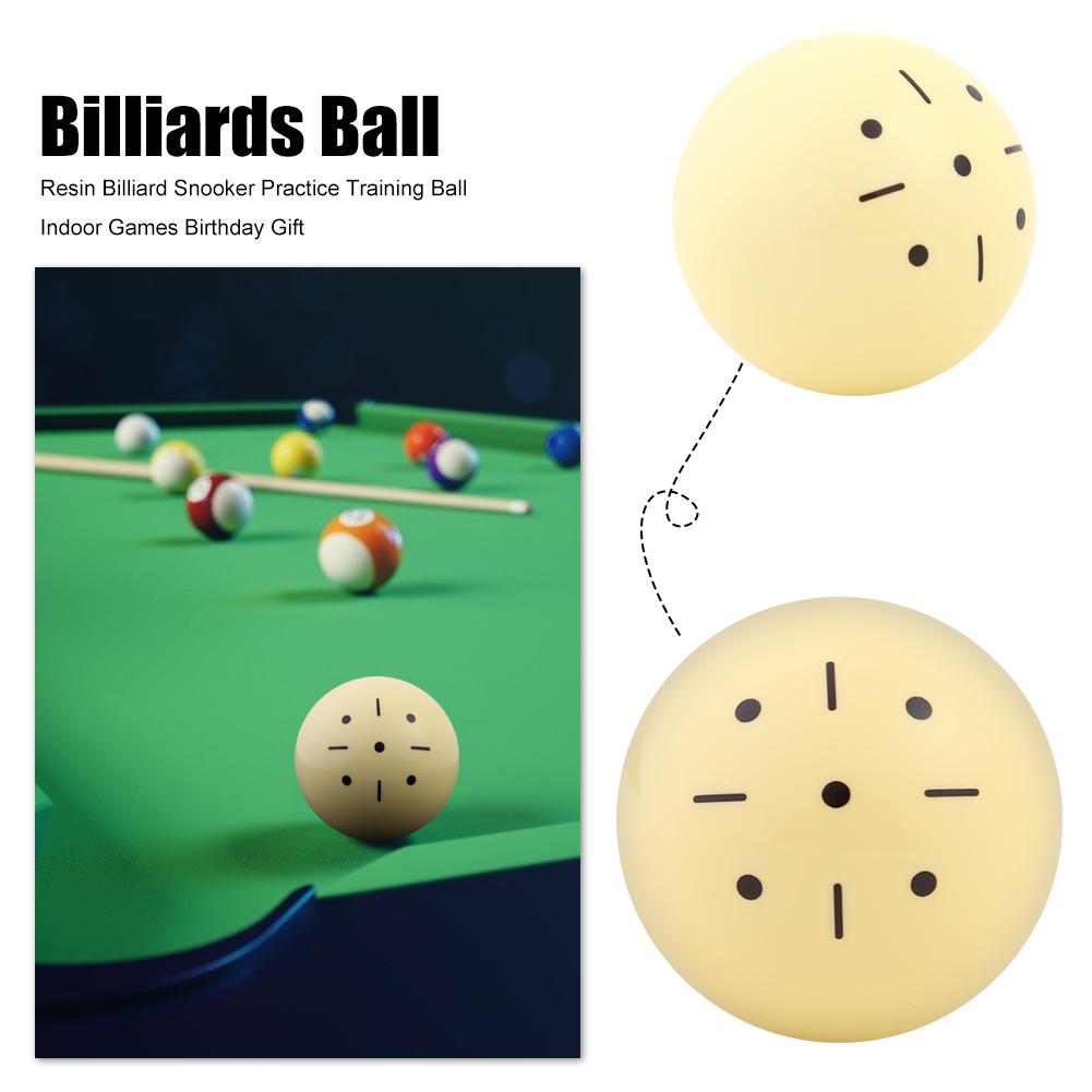 Resin Billiard Practice Training Pool Cue Ball Snooker Training Balls Cueball Resin Billiard Practice Training Pool Cue Ball Snooker Training Balls Cueball