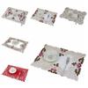Oliebestendige Vintage Eettafel Placemat Groot Hittebestendig Bloemen Tafelgerei Oliebestendig Antislip Onderzetters Outdoor Picknick