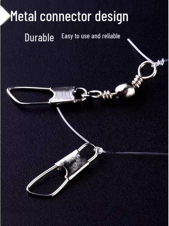 Bionic Sabiki Rig with Seven-Star Hook: Artificial Shrimp Lure for Topmouth Culter and Whitebait Fishing.