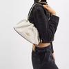 Coach Faye 26 Logo Kordelzug Magnetverschluss Leder Wolken Tasche Damen Handtaschen Kreideweiß CV529-IMCHK