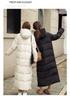 2025 Women's Super Long Over-the-Knee Thick Fashionable Versatile Loose Cotton Padded Coat