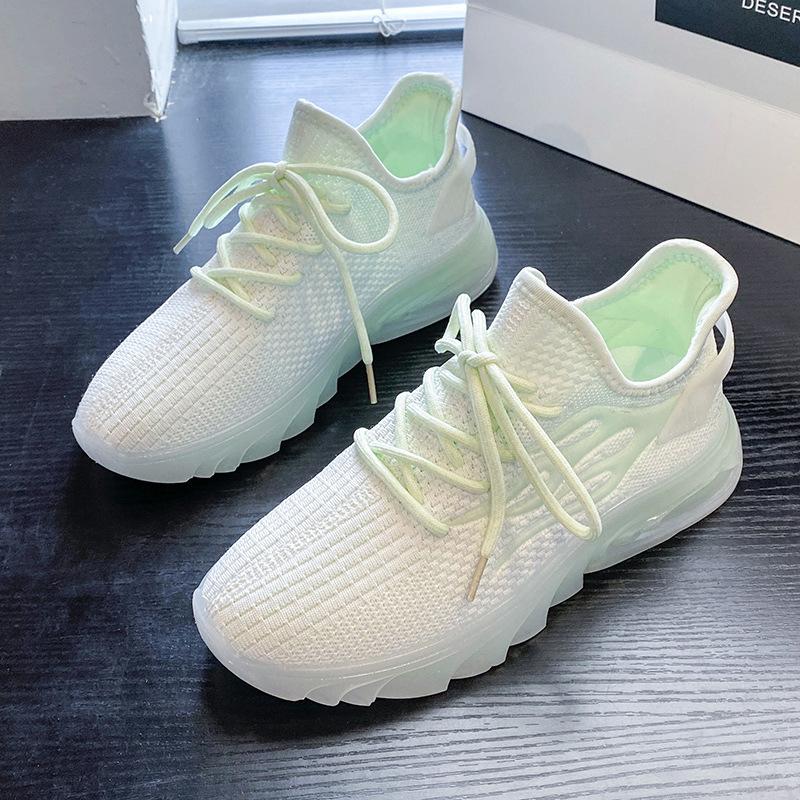 Women Shoes  Summer Breathable Comfort Sneakers Women Platform Lace Up Running Shoes Women Non Slip Casual Sports Shoes