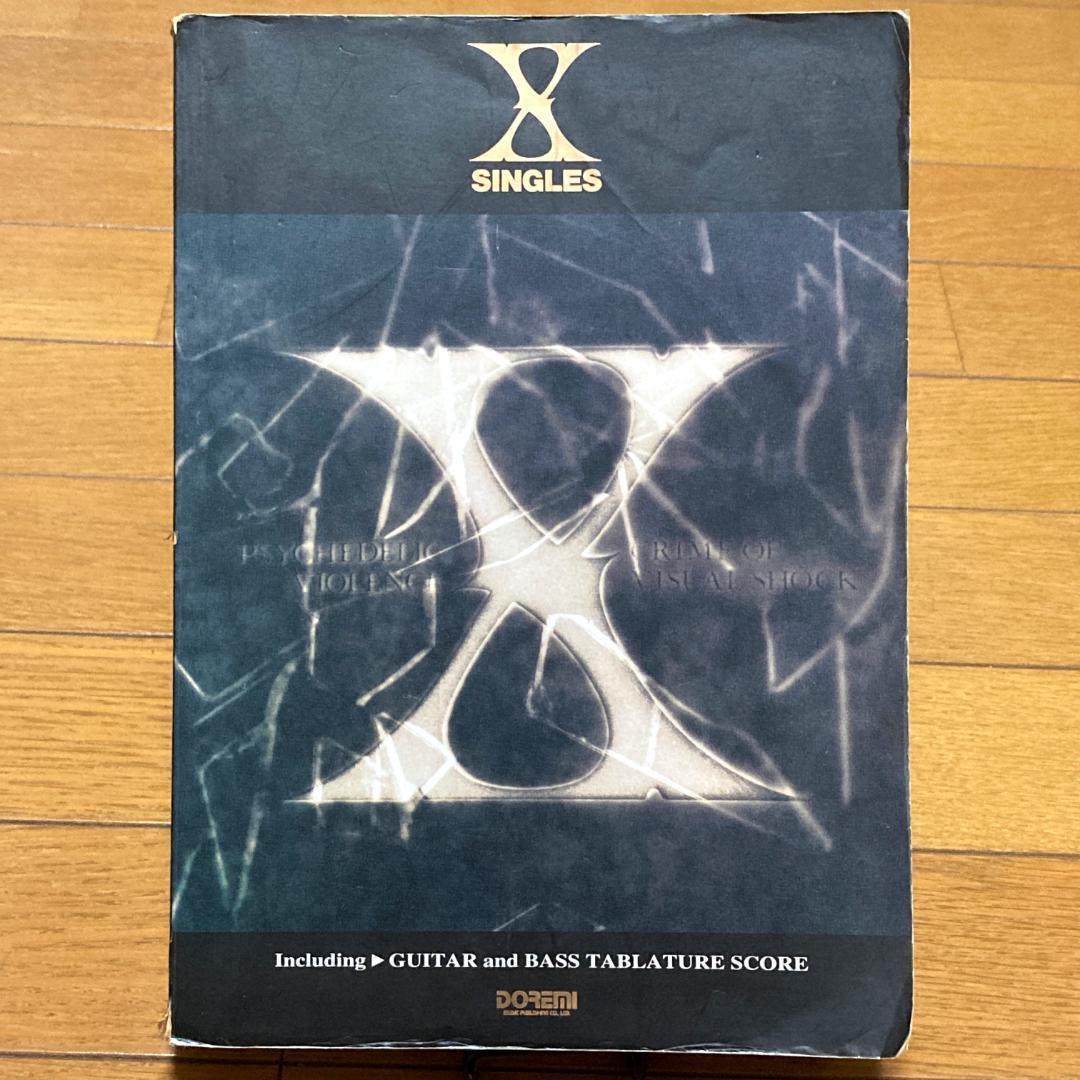 

[USED] Out of print X/SINGLES band score X JAPAN sheet music guitar X