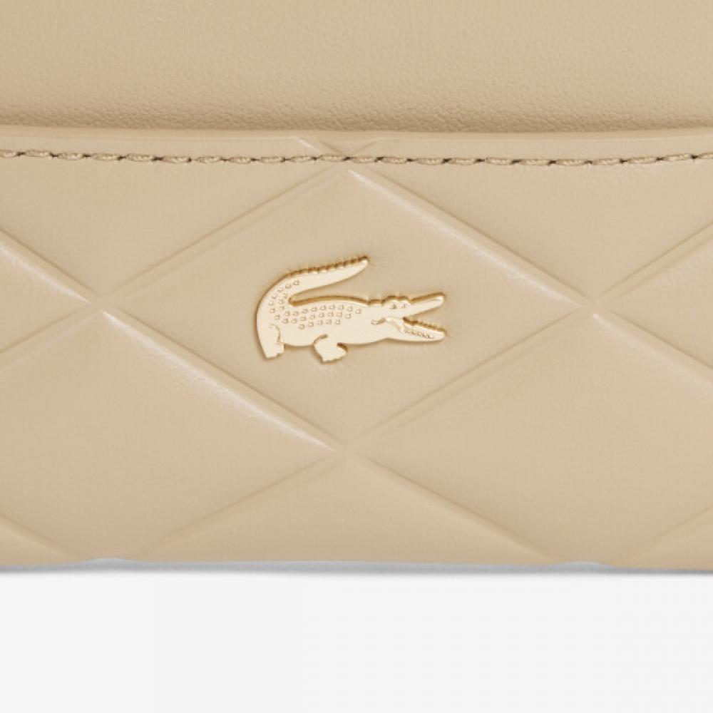 Lacoste Card Wallet   C87 Beige Crocodelle