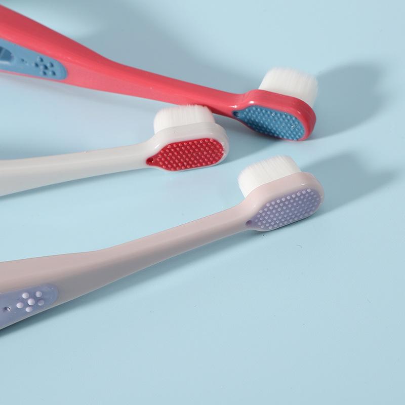 Children's Toothbrush Hollow Ten Thousand Fine Soft Hair 0-8 Years Old Baby Small Head Toothbrush