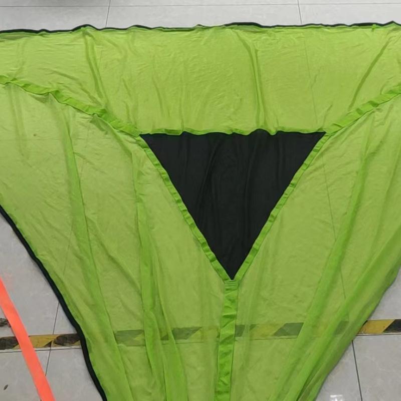 Houpací síť Triangle, kempingová houpací síť Triangle s přenosnou houpací sítí, pro cestování na dvorku, venkovní kempování na zahradě