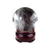 3Pcs Crystal Ball Wooden Bases Vintage Glass Ball Holder Size 3 DIY Display Stand Decorative Supplies for Round Balls