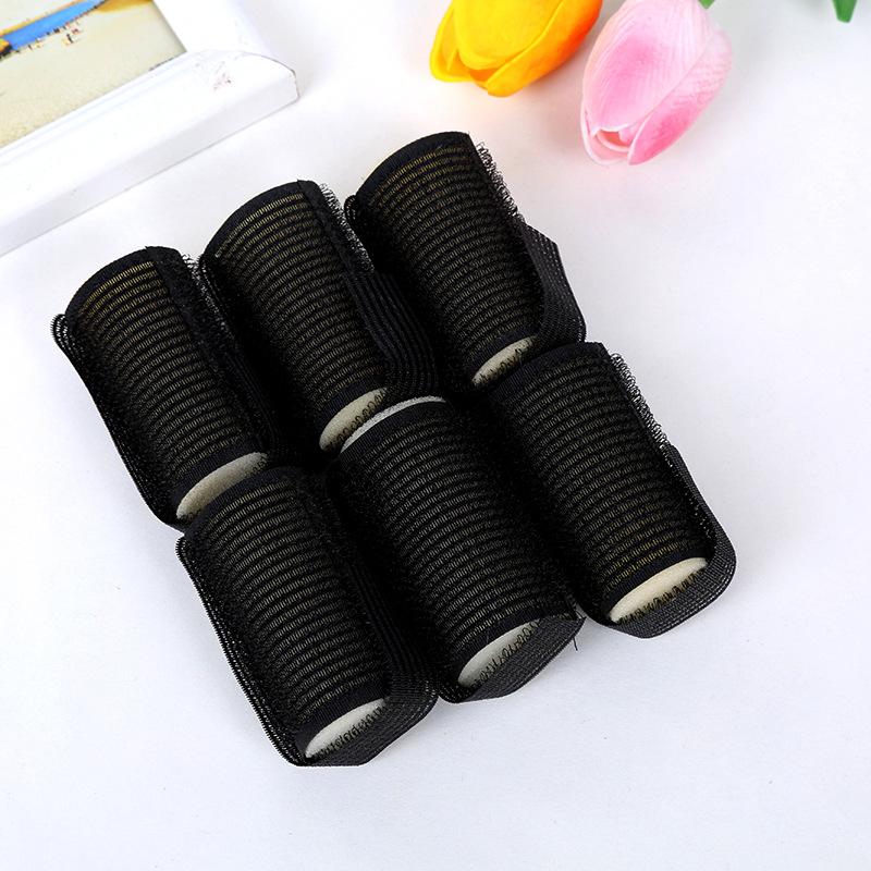 Lockenwickler aus Schwamm, Lockenwickler, Modellier- und Schlafwickler, groß, für Nylon, selbsthaltend, Damengriff, Friseur-Modellier-Schaum, Lockenwickler, Schlaf-Lockenschlauch, 12 Stück