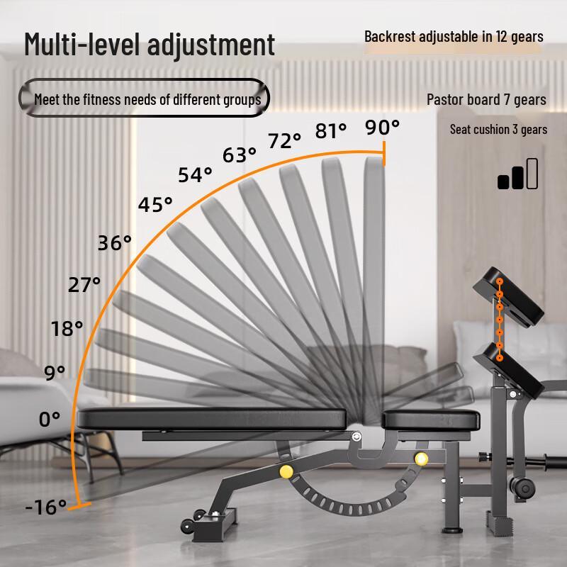 Yanbo Adjustable Multi-Functional Weight Bench